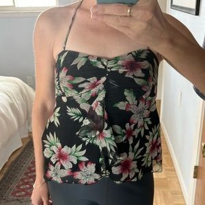 Laundry by Shelli Segal bustier silk blouse